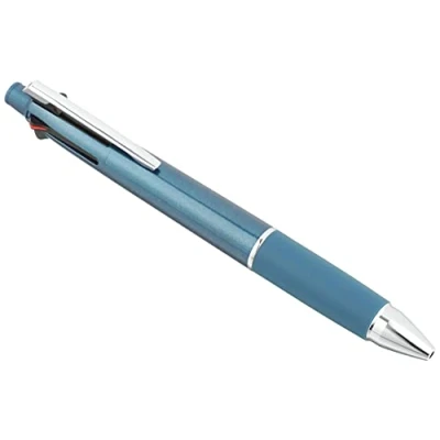 Imagen de Uni Jetstream Multi Pen 4 y 1, bolígrafo de 0,5 mm (negro, rojo, azul, verde) portaminas mm, azul turquesa (MSXE5100005.39)