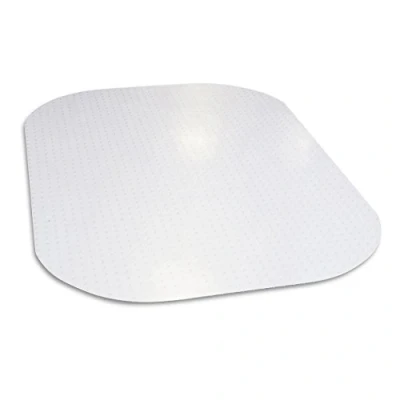 Imagen de Evolve Modern Shape 45&quot;x 60&quot; Clear Rectangle Office Chair Mat For Low Pile Carpet, Made in the USA By Dimex, Phthalate Free (C5E6003G)