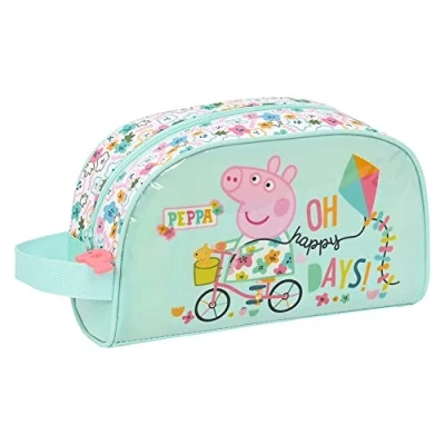 Imagen de Safta 812290824 Neceser Adapt. A Carro Peppa Pig Cosy Corner 26X16X9Cm, Multicolor (812290824)