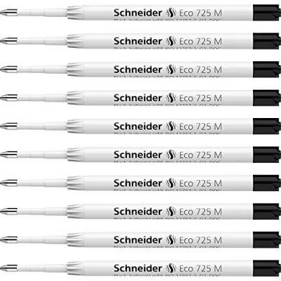 Imagen de SCHNEIDER Recambio ECO 725, Color negro, 10 Unidades SH172511