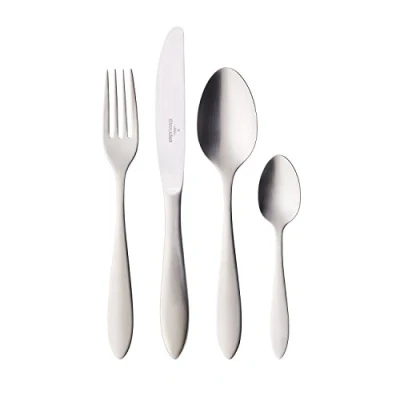 Imagen de Villeroy &amp; Boch Arthur Set de Cubiertos 24 Piezas Plata/Platino, Apto para Lavavajillas, Cuberteria Acero Inoxidable, Cuberterias Completas 6 Personas, Cubiertos, Inoxidable