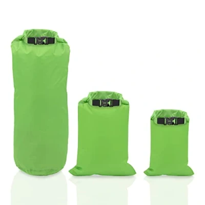 Imagen de Milestone Camping Sacos Secos (Paquete de 3) Verde