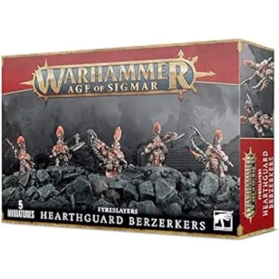 Imagen de Games Workshop Warhammer AoS Fyreslayers Hearthguard 99120205016, Color Negro