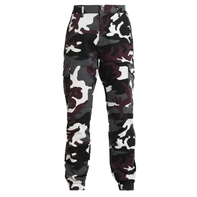 Imagen de Urban Classics Ladies HIGH Waist CAMO Cargo Pants Pantalones, Mujer, Talla: 30, Wine
