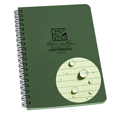 Imagen de Rite in the Rain RITR973 Kit di sopravvivenza,Unisex Adultos, Verde, 4 5/8&quot; x 7&quot;