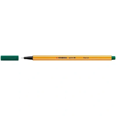 Imagen de Rotulador punta fina STABILO point 88 1 unidad color verde pino