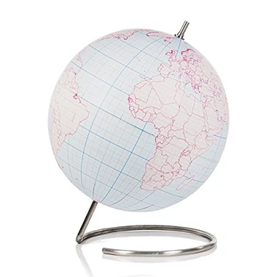 Imagen de SUCKK UK Globo terráqueo de papel grande