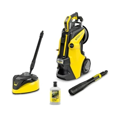 Imagen de Kärcher Hidrolimpiadora K 7 Premium Smart Control Flex Home, presión: 180 bar, caudal: 600 l/h, rendimiento: 60 m²/h, filtro de agua, peso: 17,9 kg, manguera Flex, lanza Multi Jet
