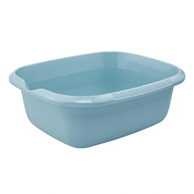 Imagen de keeeper Barreño universal con pico de vertido, Cuadrado, 9 L, 38 x 32 cm, Björk, Azul Nordic
