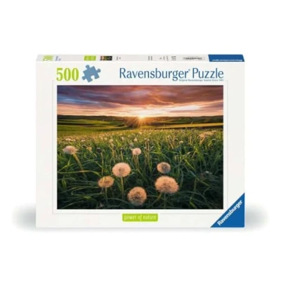 Imagen de Ravensburger 12000592 Dientes de león al atardecer puzzle 500 piezas adultos y niños a patir 12 años, paisaje naturaleza
