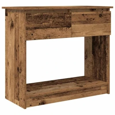 Imagen de vidaXL Mesa Consola con cajones Madera Vieja 85,5x38,5x74,5 cm, de recibidor, Pasillo, Pasillo