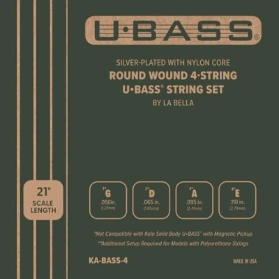 Imagen de Kala Metal Round Wound 4 String
