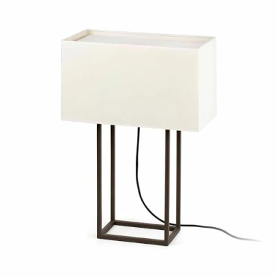 Imagen de Faro Barcelona 29985 VESPER Sobremesas y lámparas de pie, 20W, metal pantalla tela