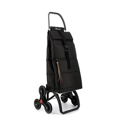 Imagen de ROLSER Carro Big Polar 6 Ruedas Sube Escaleras Negro