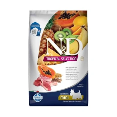 Imagen de FARMINA ND Dog Tropical Selection Mini Cordero 5KG