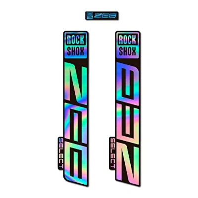 Imagen de STAR SAM Pegatinas Compatibles con horquilla bici Rock Shox Zeb Select 2021 Rojo 1 CMT