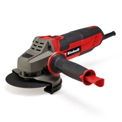 Imagen de Einhell Amoladora angular TE AG 125/1010 (1010 vatios, diámetro de disco 125 mm, profundidad corte 33 protección contra rearranque, empuñadura adicional, sin corte)
