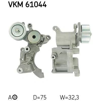 Imagen de SKF VKM 61044 Polea Tensora TOYOTA: Land Cruiser Prado 120