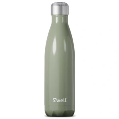 Imagen de S&#039;well Botella de agua acero inoxidable 500ml Mountain Sage triple capa mantiene las bebidas frías durante 36 horas y calientes 24.