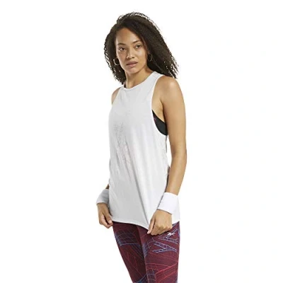 Imagen de Reebok TS Burnout Tank Top sin Mangas, Mujer, porcel, XS