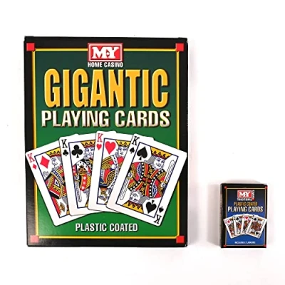 Imagen de (1, Original Packaging) MY Games Giant A4 Playing Cards