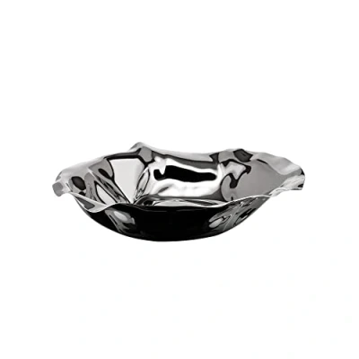 Imagen de Alessi 90084 Port Round Bandeja de Acero Inoxidable con Acabado en Espejo (27 x 7,5 30 cm)