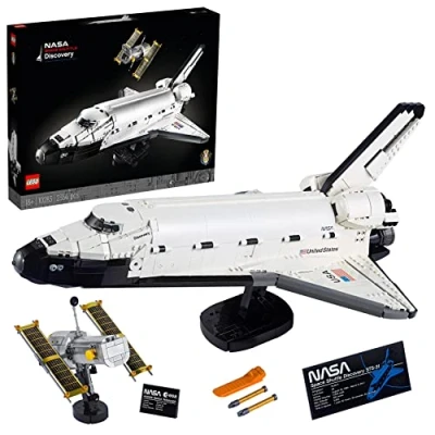 Imagen de Lego Icons Transbordador Espacial Discovery de la NASA, Maqueta Construcción para Adultos Temática Espacial, Decoración Casa y Oficina, Regalo Hombres Mujeres 10283