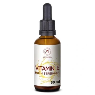 Imagen de Alta Resistencia Pura Vitamina E 50 ml Concentrado Gotas Natural Base Cosmética para el Cuidado de la Piel Cara Cabello Uñas Belleza