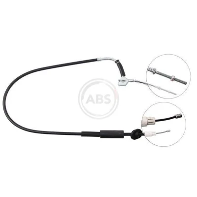 Imagen de A.B.S. K19791 Cable de Freno Mano 1307 Discos MERCEDES BENZ: Clase B, A