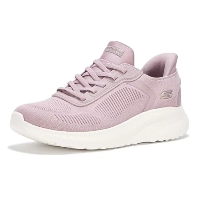 Imagen de Skechers Bobs Squad Chaos Current Muse, Zapatillas Mujer, Lavender, 42 EU Ancho