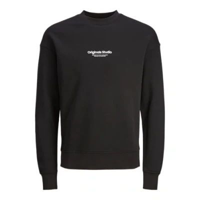 Imagen de Jack &amp; Jones Jorvesterbro Sweat Crew Neck Noos Suéter pulóver, Hombre, Negro, L