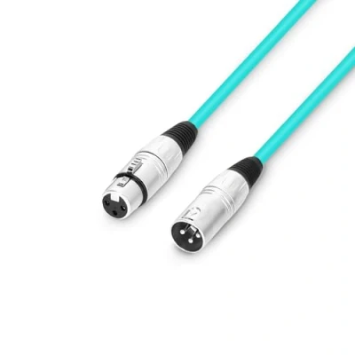 Imagen de Adam Hall Cables 3 STAR MMF 0050 GRN Cable de micrófono XLR hembra a macho, 0,5 m, color verde