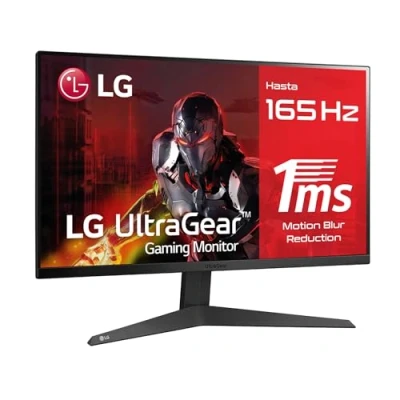 Imagen de Monitor gaming LG 24GQ50F B, 23.8&quot;, Full HD, 1ms, 165Hz, HDMI x2, DisplayPort, , Negro
