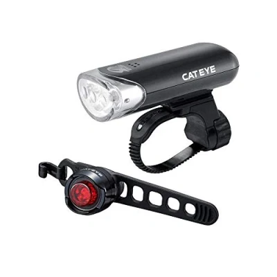 Imagen de Cat Eye Kit Luces Cateye El135/Orb, Accesorios De Faros Pilotos Ciclismo Unisex Adulto, (multicolor), Única