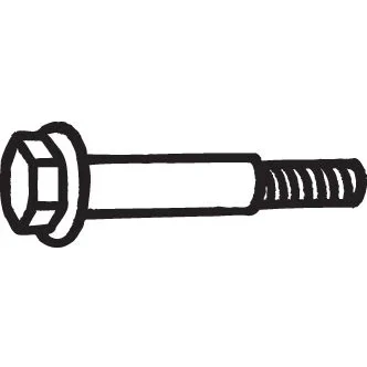 Imagen de BOSAL 258 904 Tornillo, sistema de escape M10 57 OPEL: Astra F Berlina, Kadett E CC, CC
