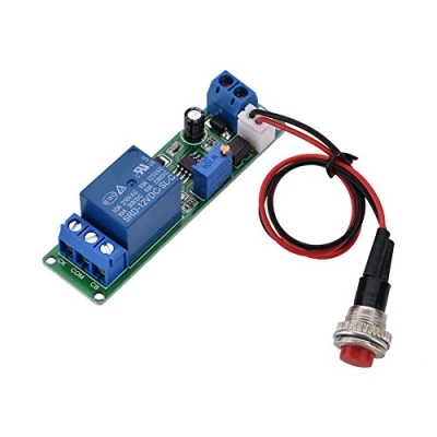 Imagen de DC 12V Temporizacin Temporizador Retardo Apagado Interruptor Rel de Tiempo Mdulo 1 10s Ajustable