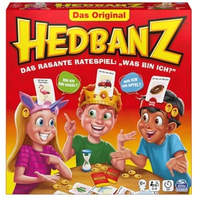 Imagen de Spin Master Games Pirata Hedbanz adivinanzas para Toda la Familia Reedición con Material de Juego, 2 6 Jugadores a Partir años, Color (778988321751)