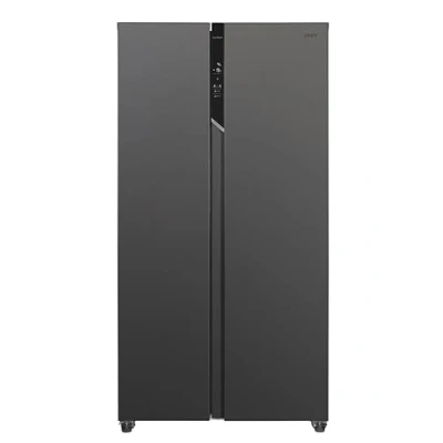 Imagen de Candy CHSVN 174X, Frigorífico Side by Side, Ancho 91cm, Capacidad 532L, Inverter, Total No Frost, 2 Cajones Verduleros, Control Externo Digital, Iluminación LED, Patas Ajustables, Ruedas, 39DB, Blanco