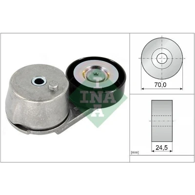 Imagen de INA 534 0704 10 Brazo tensor, correa trapecial poli V