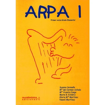 Imagen de Arpa I : primer curso de grado elemental