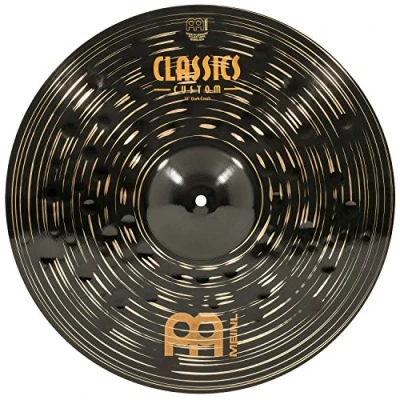 Imagen de Meinl Cymbals Classics Custom Dark Plato Crash de 18 pulgadas (45,72cm) Platillos Batería Bronce B12, Acabado Oscuro (CC18DAC)