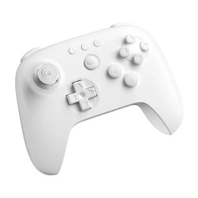 Imagen de 8Bitdo 64 Bluetooth Controller for Analogue 3D, Switch, Windows, and Android (White)