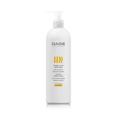 Imagen de Laboratorios Babé Fluido Corporal Hidra Calm 500 ml Con Aceite de Jojoba y Manteca Karité Hidratante, Nutritivo Protector para Piel Sensible Delicada Alivio Inmediato Alta Tolerancia