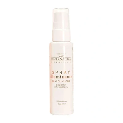 Imagen de Maternatura, Spray Iluminador para el Cabello con Aceite de Jojoba, Acción Antifrizz y Brillo, Certificado Bio, Made in Italy 100 ml