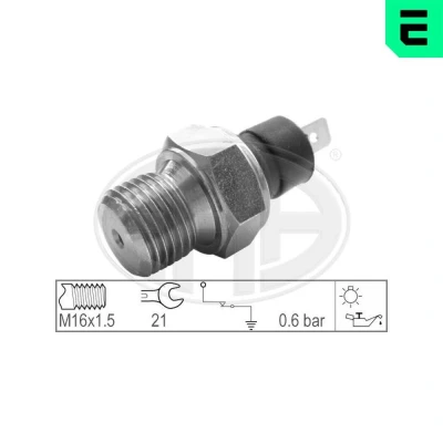 Imagen de ERA 330010 Sensor de Presión Aceite M16 x 1,5 0,6bar CITROËN: Saxo Hatchback, Berlingo / First I Furgoneta, Xsara Familiar