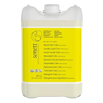 Imagen de Sonett Detergente líquido (10000 ml), fragancia a menta y limón