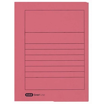 Imagen de Elba 31460RO Carpeta doble (250 g/m2, cartón manila, aproximadamente 150 hojas A4, 25 unidades), color rojo