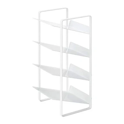 Imagen de YAMAZAKI 4304 Tower Botellero, Blanco, Acero, Minimalista, 20 x 20.5 40 cm