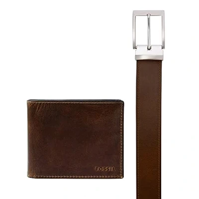 Imagen de Fossil GIFT SET Monedero, Hombre, Talla: One Size, Dark brown