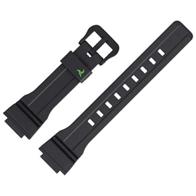 Imagen de Casio Correa de Reloj Pulsera 21mm Plastico Negro STL S300H